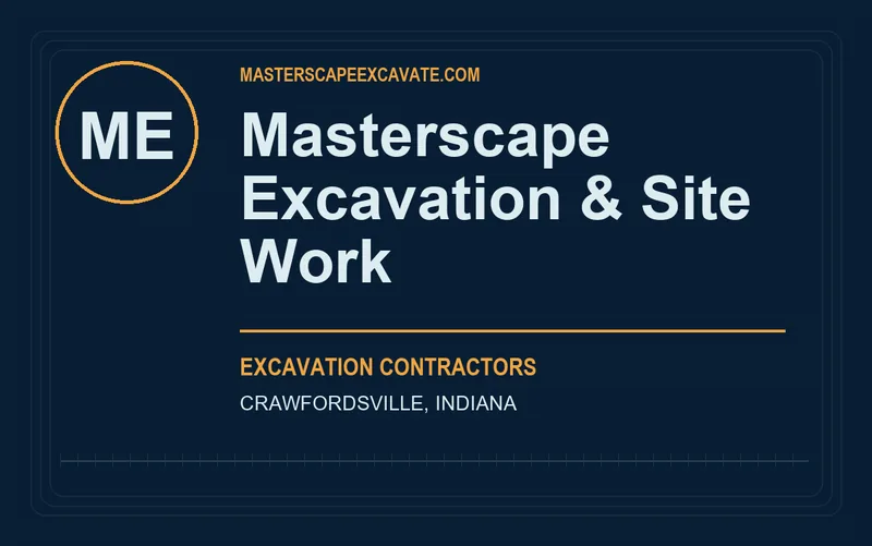 Masterscape Excavation & Site Work in Crawfordsville, Indiana