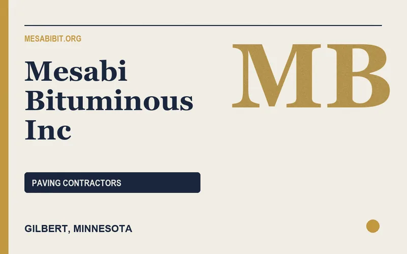 Mesabi Bituminous Inc in Gilbert, Minnesota