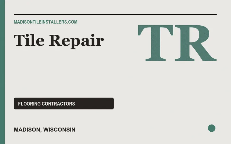 Tile Repair in Madison, Wisconsin