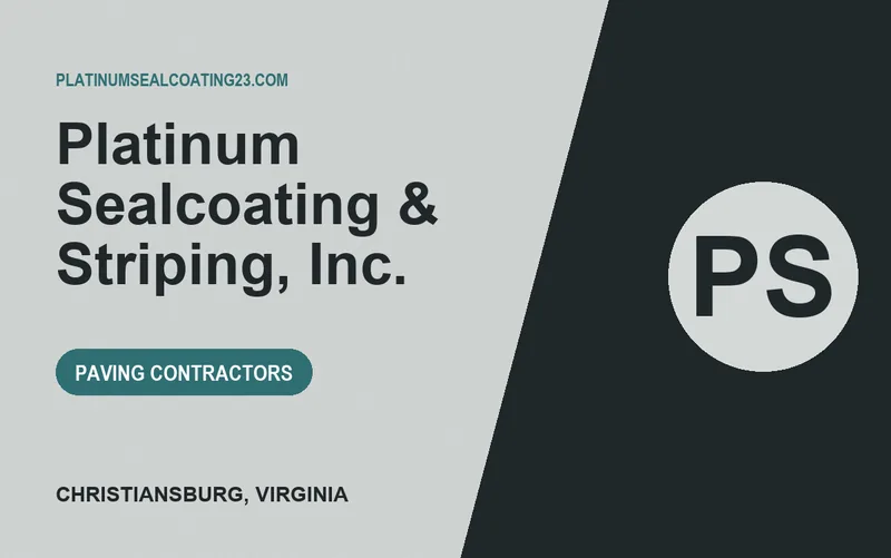 Platinum Sealcoating & Striping, Inc. in Christiansburg, Virginia