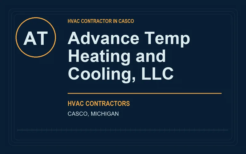 Advance Temp Heating and Cooling, LLC in Casco, Michigan