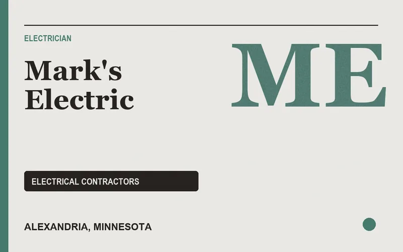 Mark's Electric in Alexandria, Minnesota