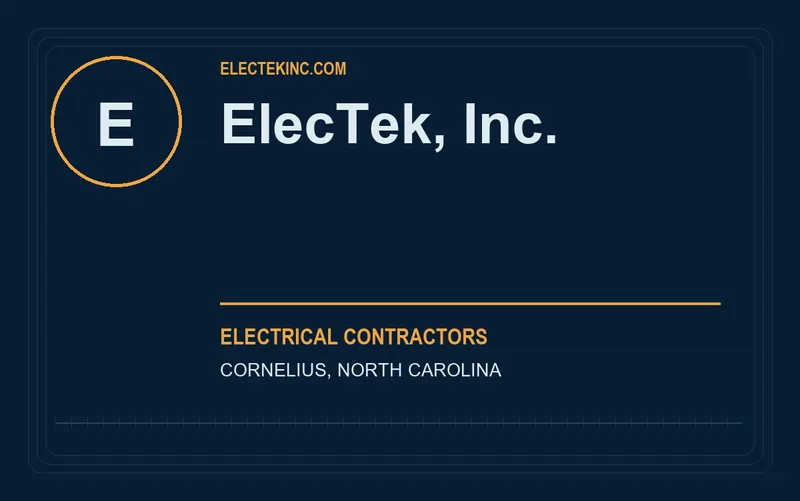 ElecTek, Inc. in Cornelius, North Carolina
