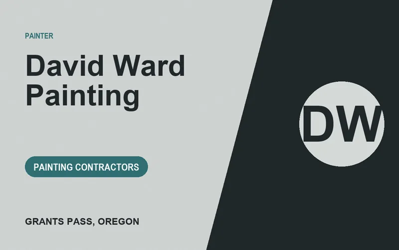 David Ward Painting in Grants Pass, Oregon