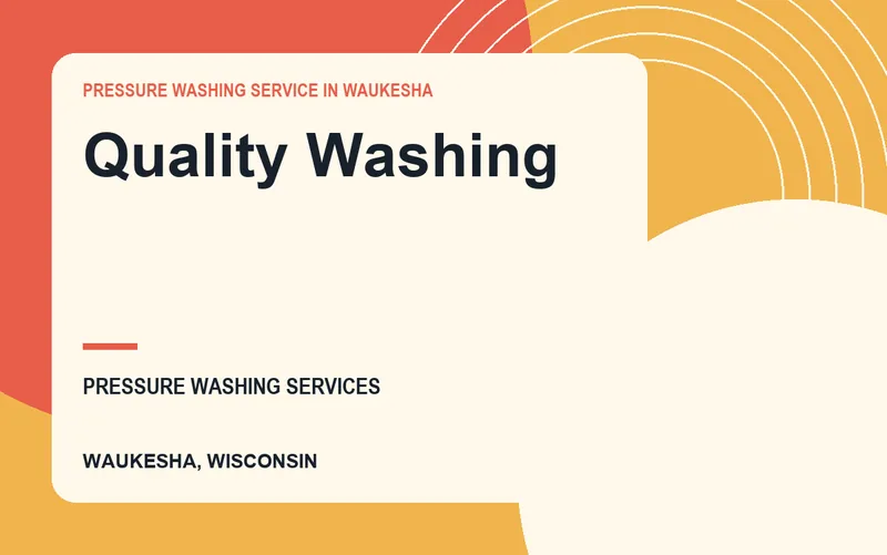 Quality Washing in Waukesha, Wisconsin