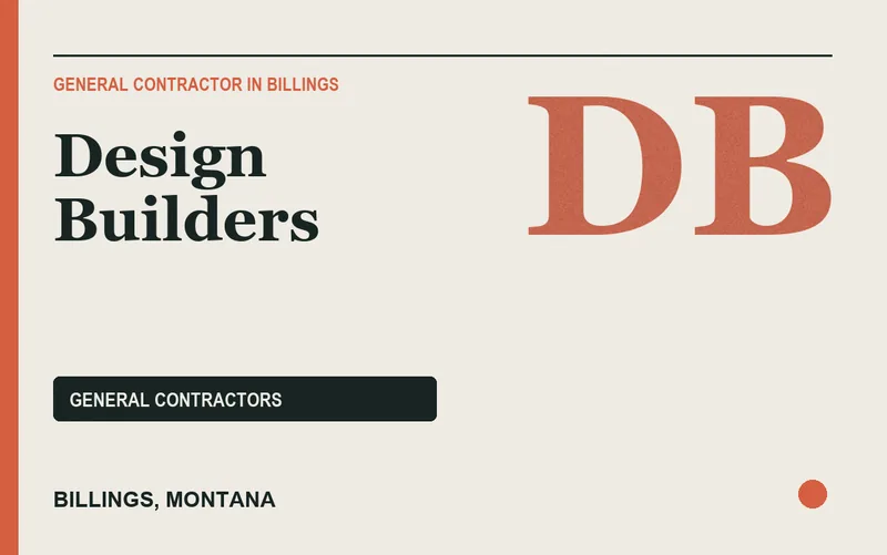 Design Builders in Billings, Montana