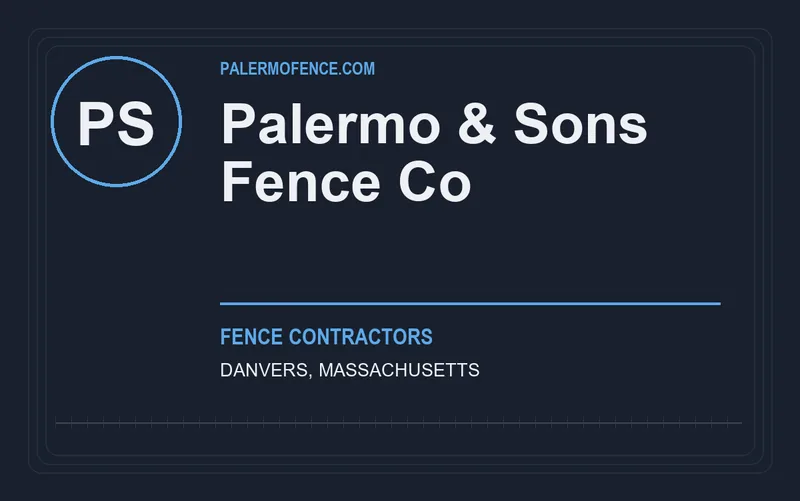 Palermo & Sons Fence Co in Danvers, Massachusetts