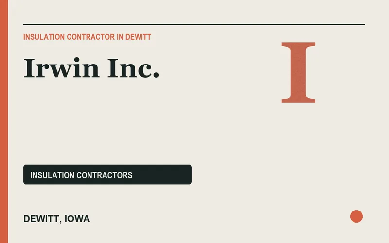 Irwin Inc. in DeWitt, Iowa