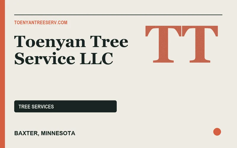 Toenyan Tree Service LLC in Baxter, Minnesota