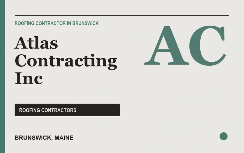 Atlas Contracting Inc in Brunswick, Maine