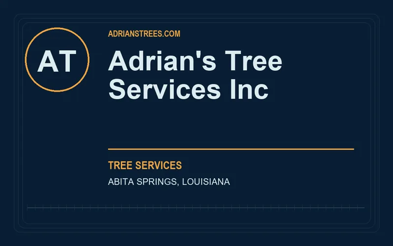 Adrian's Tree Services Inc in Abita Springs, Louisiana