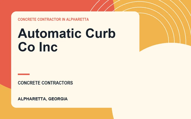 Automatic Curb Co Inc in Alpharetta, Georgia