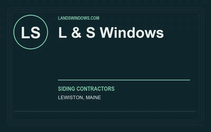L & S Windows in Lewiston, Maine