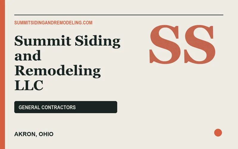 Summit Siding and Remodeling LLC in Akron, Ohio