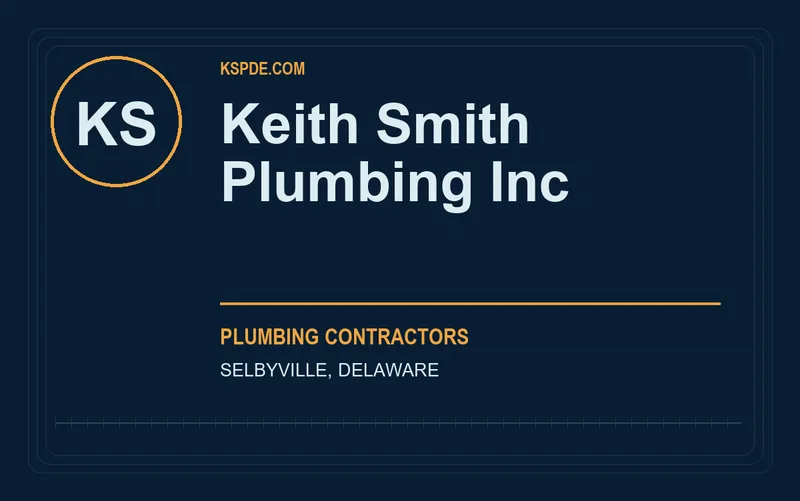 Keith Smith Plumbing Inc in Selbyville, Delaware