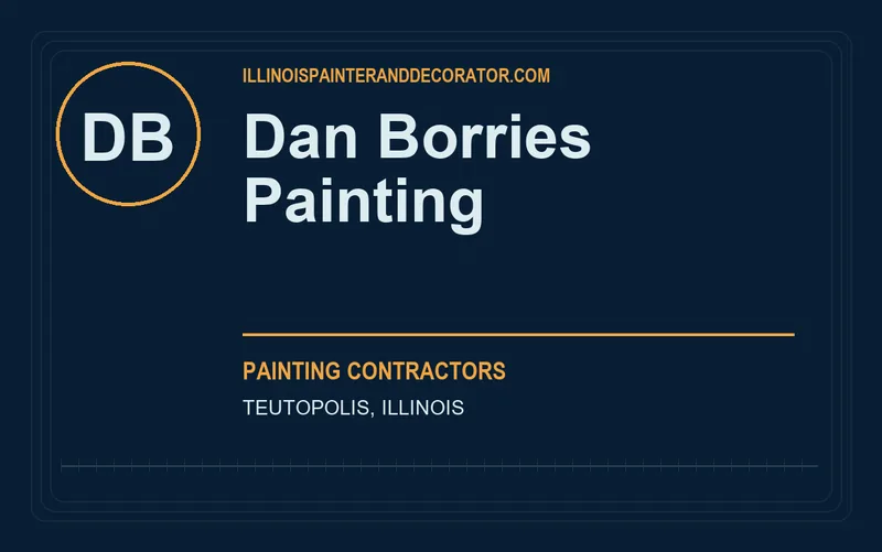 Dan Borries Painting in Teutopolis, Illinois