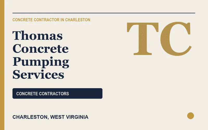 Thomas Concrete Pumping Services in Charleston, West Virginia