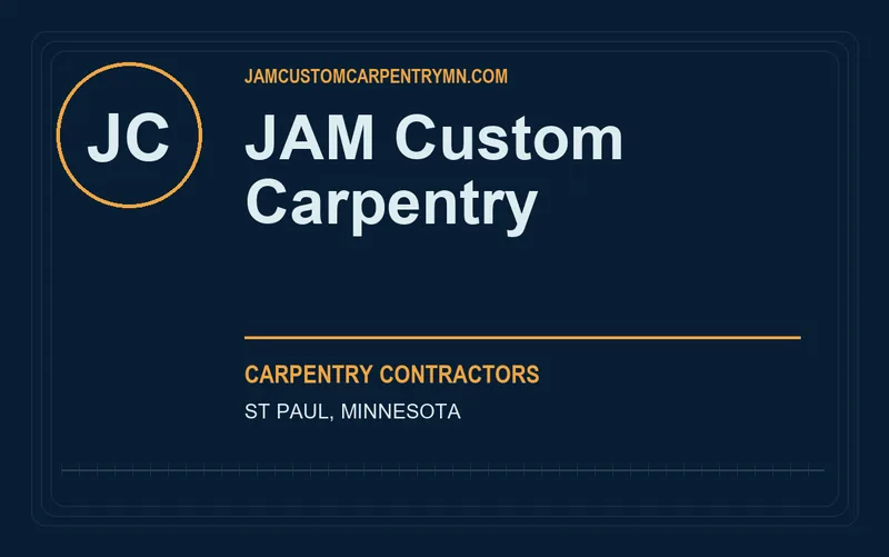 JAM Custom Carpentry in St Paul, Minnesota
