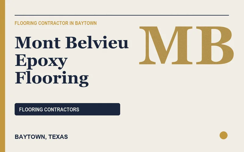 Mont Belvieu Epoxy Flooring in Baytown, Texas