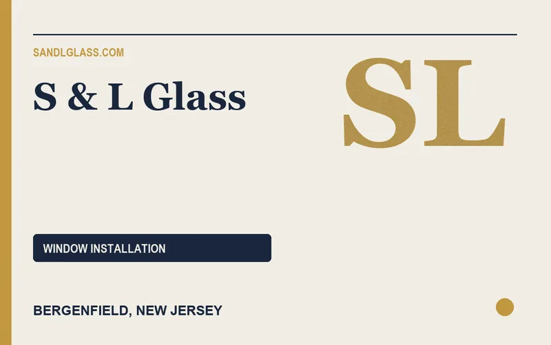 S & L Glass in Bergenfield, New Jersey