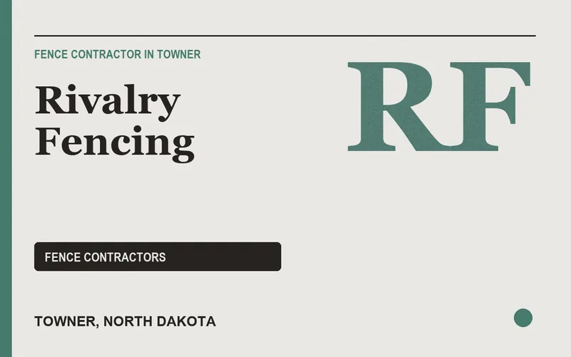 Rivalry Fencing in Towner, North Dakota