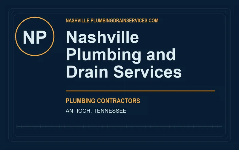 Nashville Plumbing and Drain Services in Antioch, Tennessee