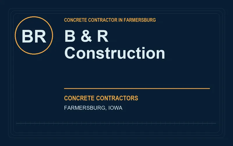 B & R Construction in Farmersburg, Iowa