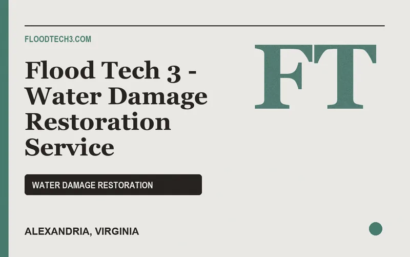 Flood Tech 3 - Water Damage Restoration Service in Alexandria, Virginia
