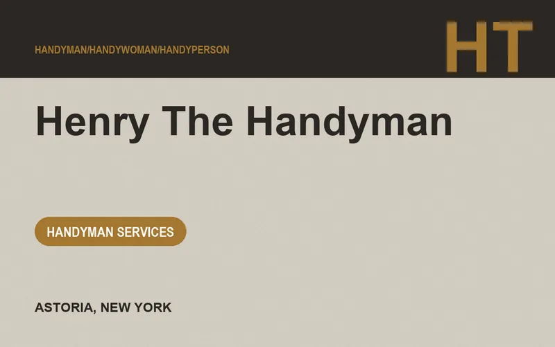Henry The Handyman in Astoria, New York