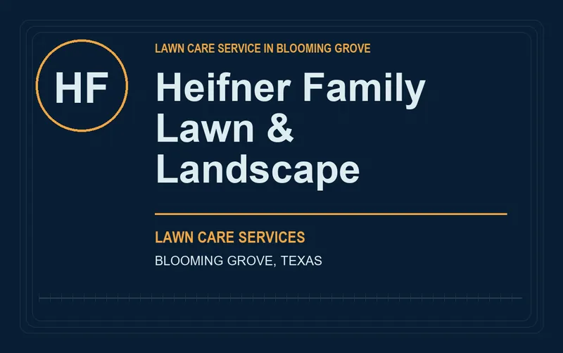 Heifner Family Lawn & Landscape in Blooming Grove, Texas