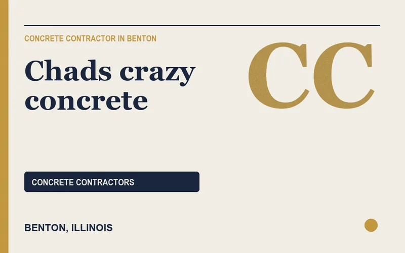 Chads crazy concrete in Benton, Illinois