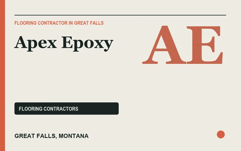 Apex Epoxy in Great Falls, Montana