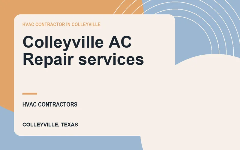 Colleyville AC Repair services in Colleyville, Texas