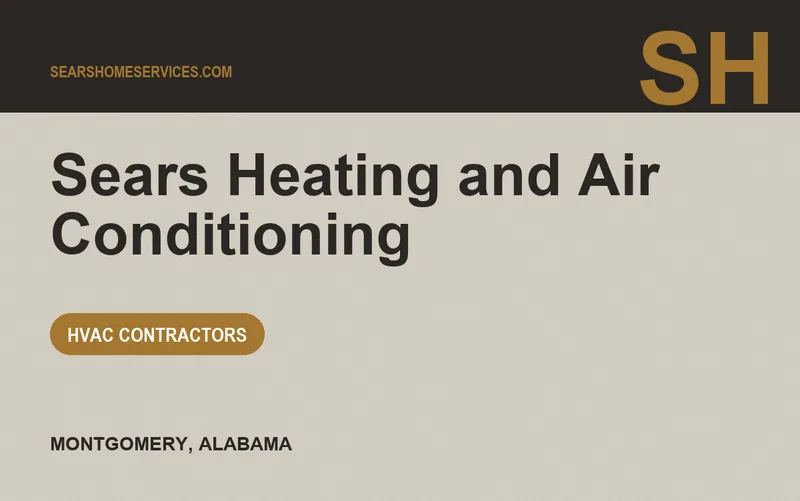 Sears Heating and Air Conditioning in Montgomery, Alabama