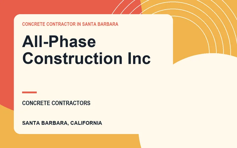 All-Phase Construction Inc in Santa Barbara, California