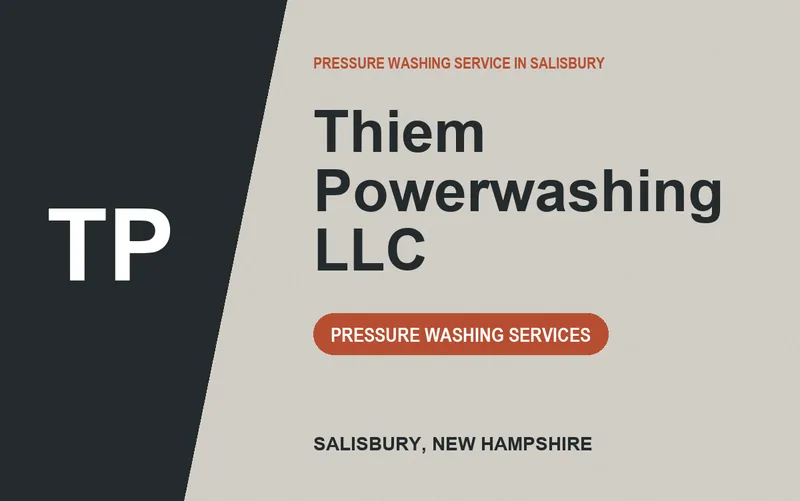 Thiem Powerwashing LLC in Salisbury, New Hampshire