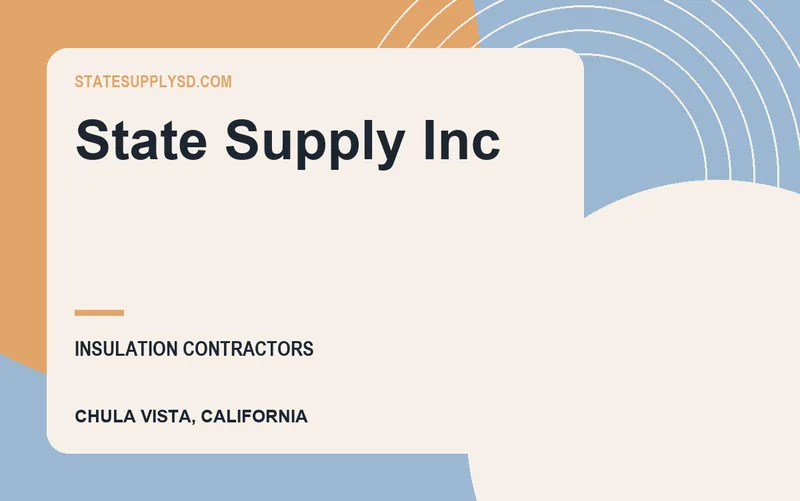 State Supply Inc in Chula Vista, California