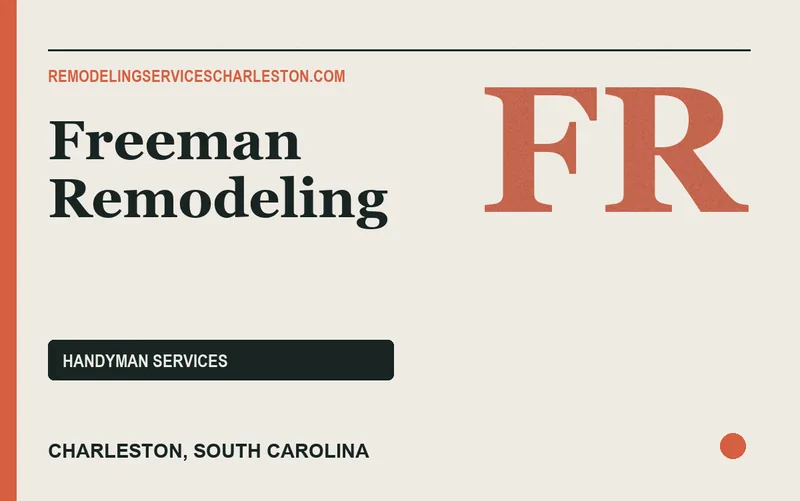 Freeman Remodeling in Charleston, South Carolina