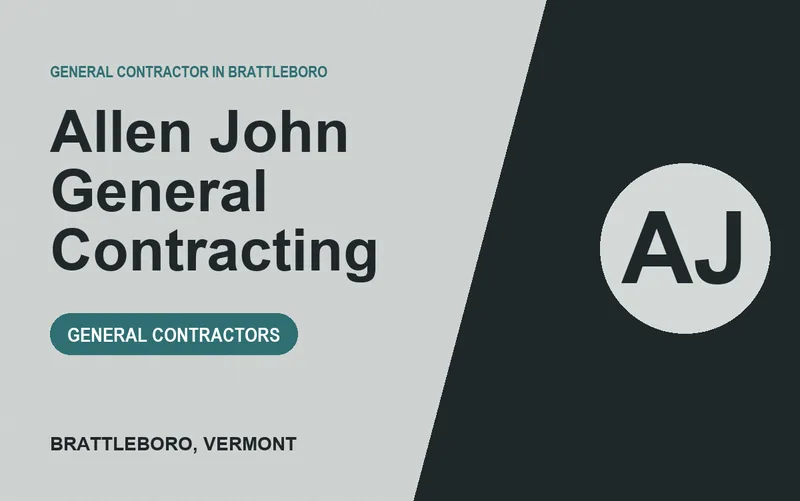 Allen John General Contracting in Brattleboro, Vermont