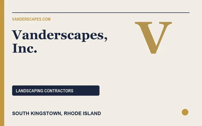 Vanderscapes, Inc. in South Kingstown, Rhode Island