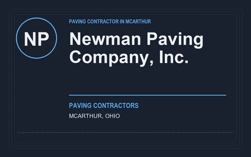 Newman Paving Company, Inc. in McArthur, Ohio