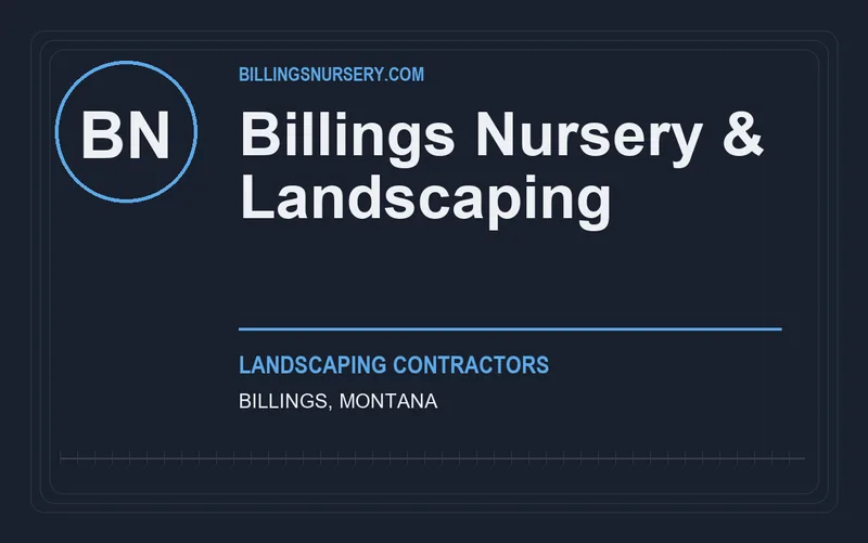 Billings Nursery & Landscaping in Billings, Montana