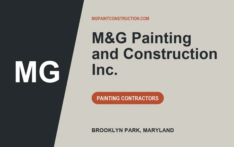 M&G Painting and Construction Inc. in Brooklyn Park, Maryland