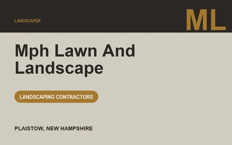 Mph Lawn And Landscape in Plaistow, New Hampshire