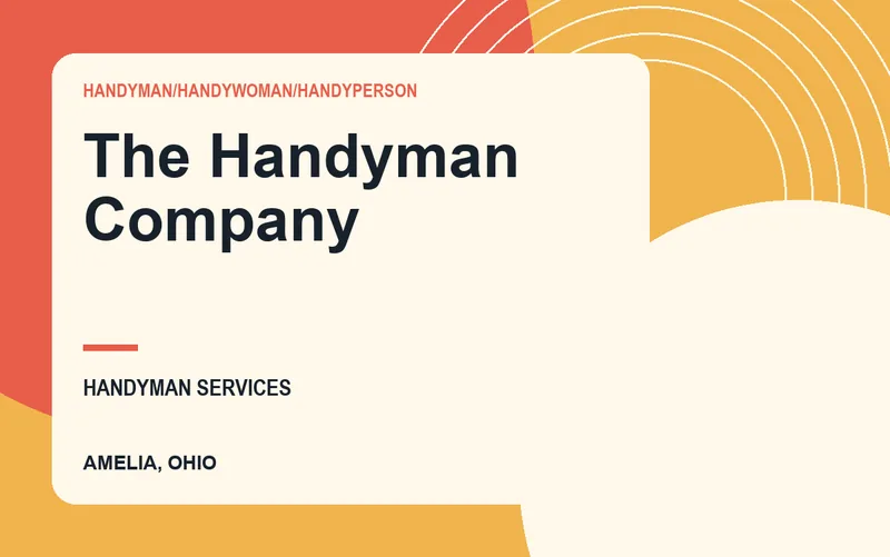 The Handyman Company in Amelia, Ohio