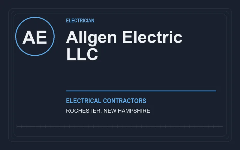 ALLGEN ELECTRIC LLC in Rochester, New Hampshire