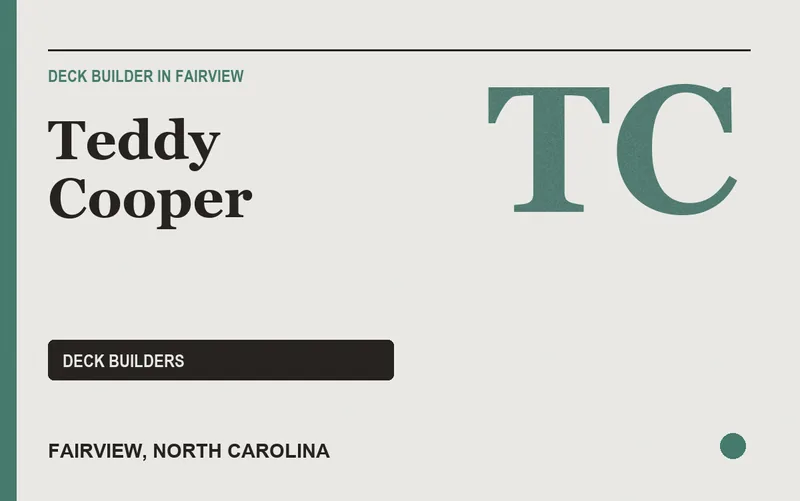 Teddy Cooper in Fairview, North Carolina