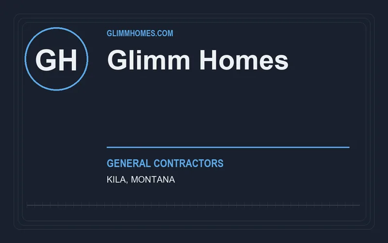 Glimm Homes in Kila, Montana