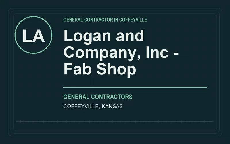 Logan and Company, Inc - Fab Shop in Coffeyville, Kansas