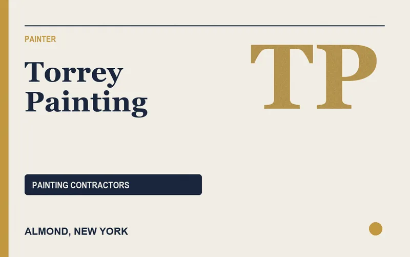 Torrey Painting in Almond, New York